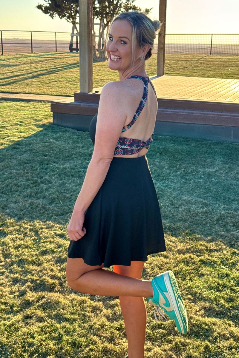 Small Town Girl Tennis/Swim Dress- Also in Plus Size Gypsy Ranch Boutique Small Town Girl Tennis/Swim Dress- Also in Plus Size Gypsy Ranch Boutique