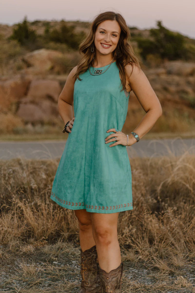 Turquoise Dreams Dress - Also in Plus Size Gypsy Ranch Boutique Turquoise Dreams Dress - Also in Plus Size Gypsy Ranch Boutique