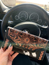Crawford Leather Tooled Wallet