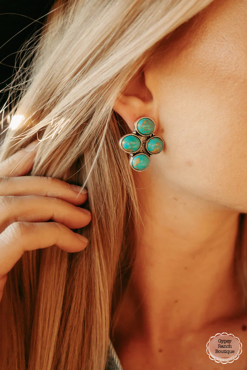Wharton Turquoise Earrings