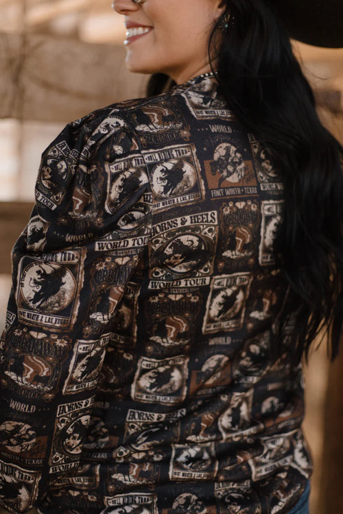 Vintage Prairie Puff sleeve Top - Also in Plus Size