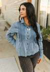 Call It Classic Denim Top - Also in Plus Size