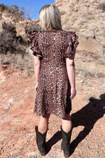 Spice It Up Leopard Dress - Also in Plus Size