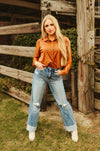 Saddle Cattlemen Couture Lace Turquoise Buttons Top - Also in Plus Sizee