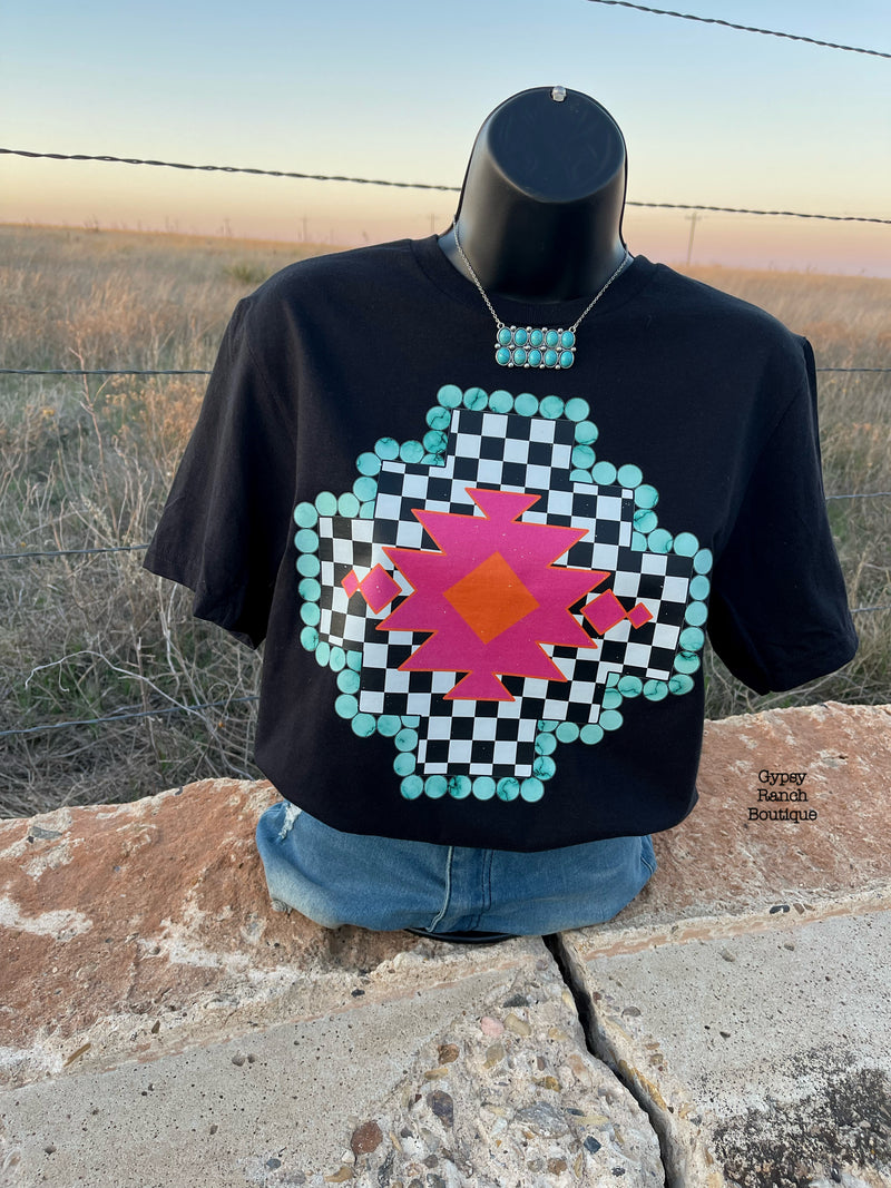 Coahoma Aztec Tee - Also in Plus Size