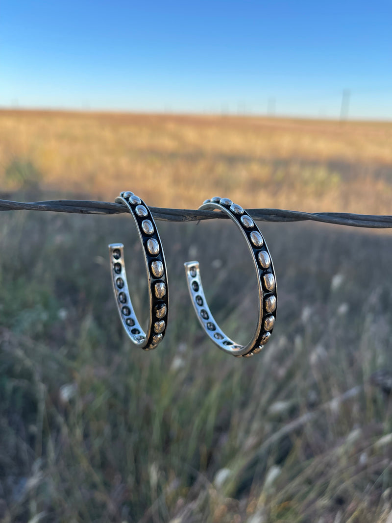 Texico Large Hoop Earrings