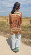 Sierra Blanca Cactus Cardigan - Also in Plus Size