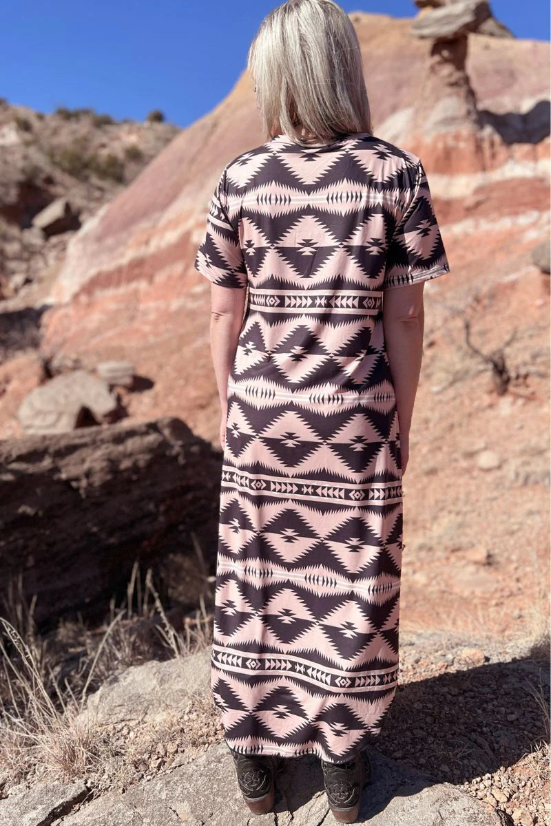 Savanah Desert Maxi Dress - Also in Plus Size