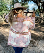 Blakeley Cross Reversible Aztec Cloud Cardigan - Also in Plus Size