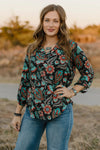Praise It Paisley Top- Also in Plus Size