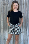 Kids - Heartland Checkered Shorts