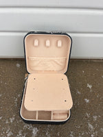 Boot Stitch Silver Jewelry Box
