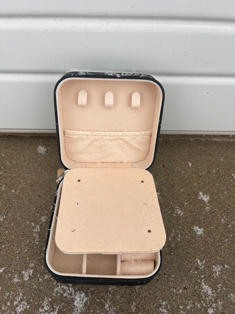 Boot Stitch Silver Jewelry Box