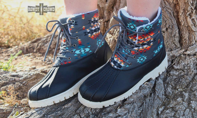Red River Aztec Snow Boots