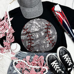 Baseball Spangle Tee - Also in Plus Size