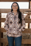Desert Sands Aztec Pullover - Also in Plus Size