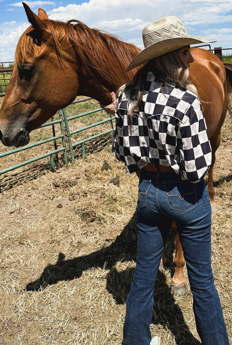 Check Me Now Jacket - Also in Plus Size