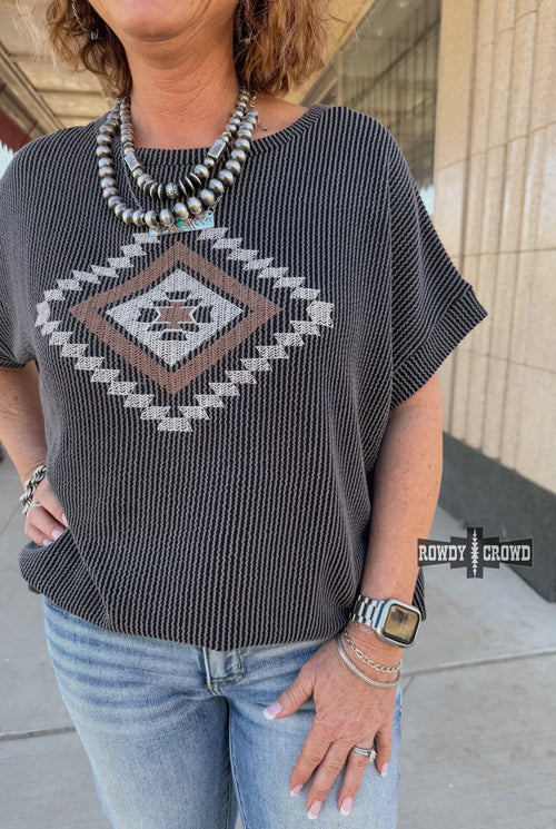 Happy Trails Aztec Top - Also in Plus Size