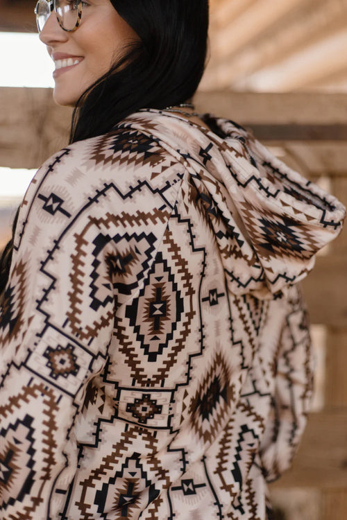 Desert Sands Aztec Pullover - Also in Plus Size