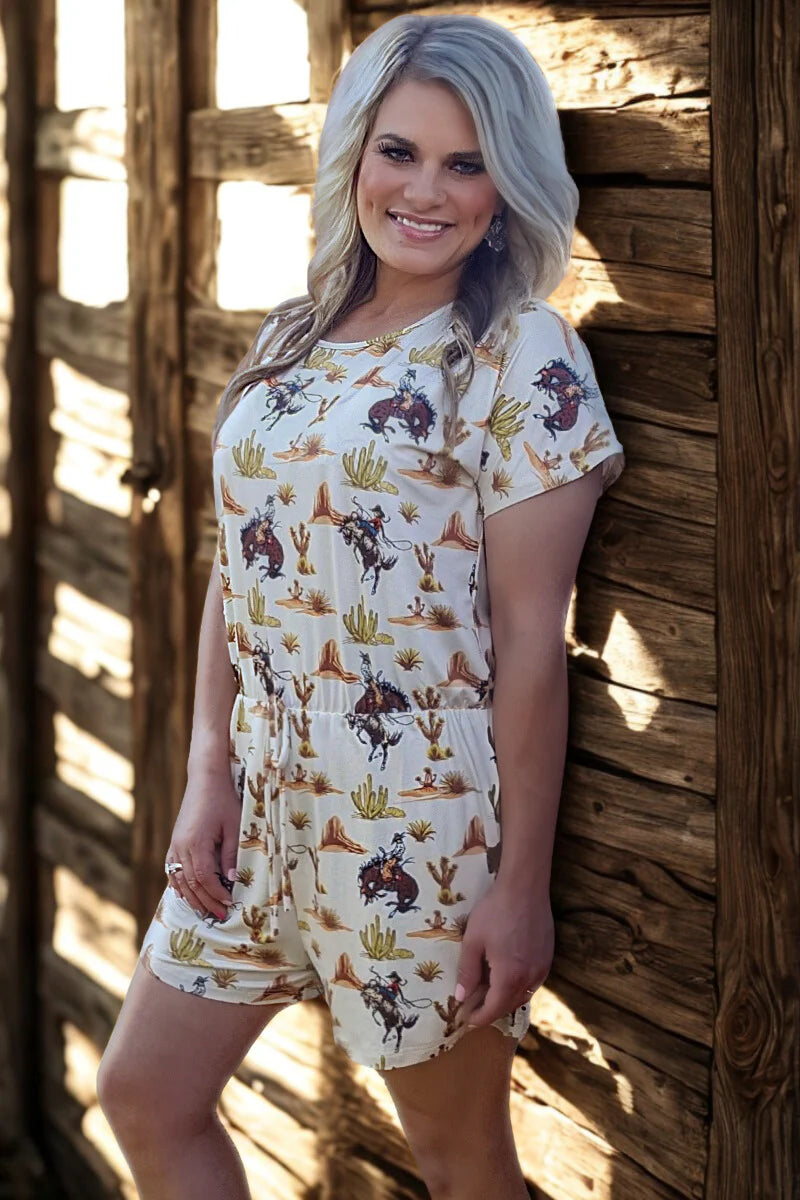 Down in the Desert Romper - Also in Plus Size