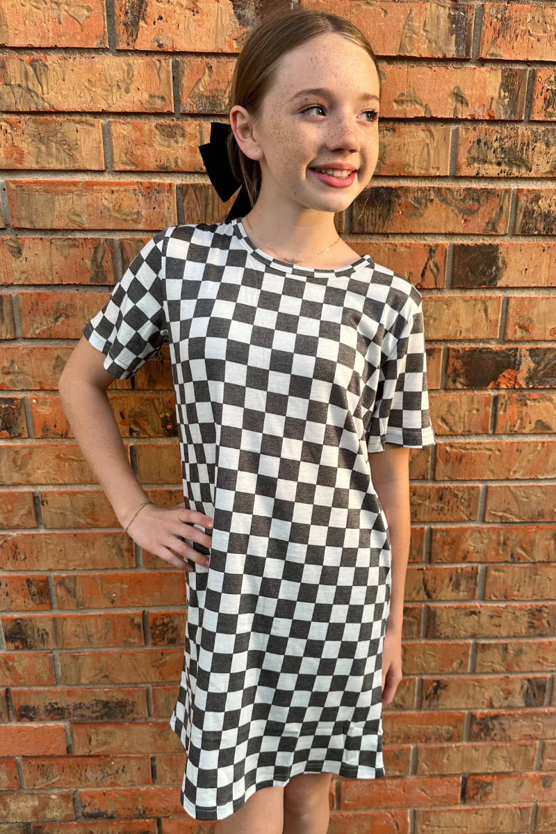 Kids Check It Dress