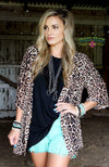 Laramie Leopard Caridgan - Also in Plus Size