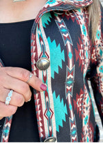 Fresno County Suede Blazer Jacket - Also in Plus Size