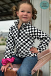 Kids Round the Track Pullover Top