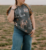 Lufkin Western Top  - Also in Plus Size