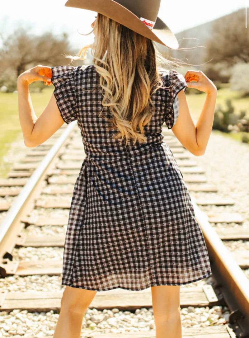 Mustang Moves Gingham Dress - Also in Plus Size