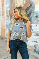 Rancher Threads Top  - Also in Plus Size