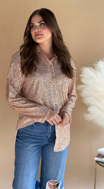 Champagne Nights Sequin Top - Also in Plus SIze
