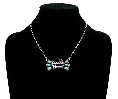 Ranchin’ Mama Turquoise Necklace