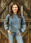 Urban Denim Hooded Top  - Also in Plus Size