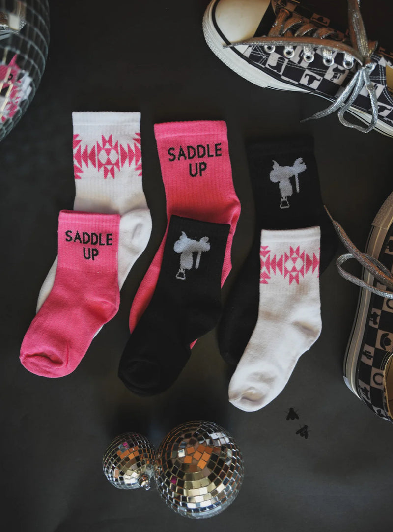 Saddle Up Socks -3 pack