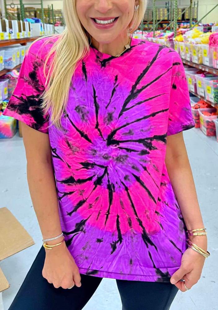 Passion Fruit Swirl Tee- Also in Plus Size