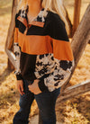 Goodbye Lane Cowhide & Leather Lux Pullover - Also in Plus Size
