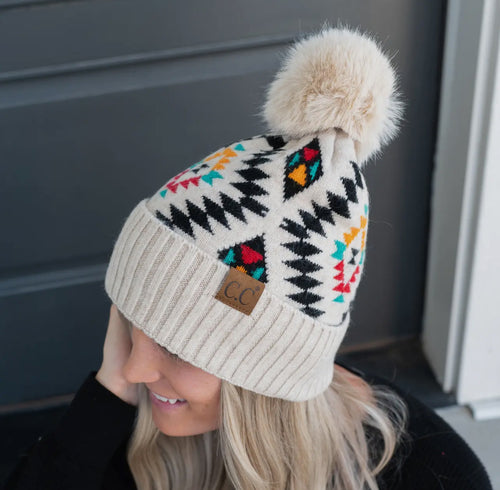 Wolf Creek Aztec CC Beanie