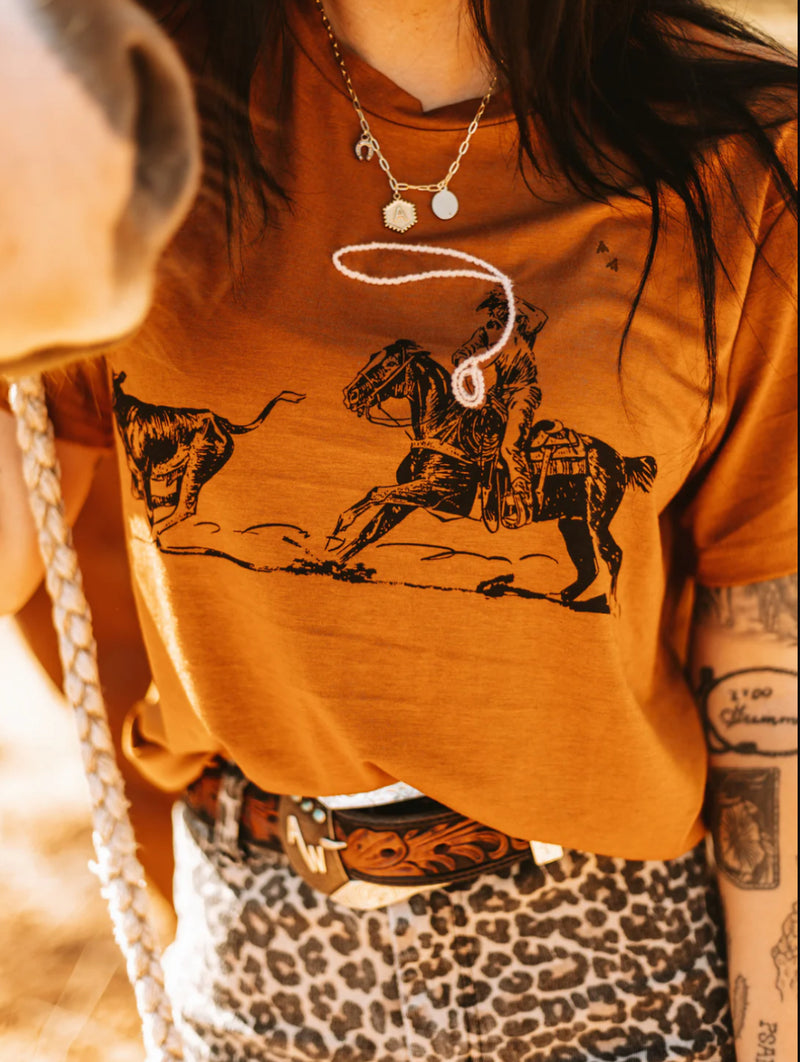 Ropin’ on the Gain Top - Also in Plus Size