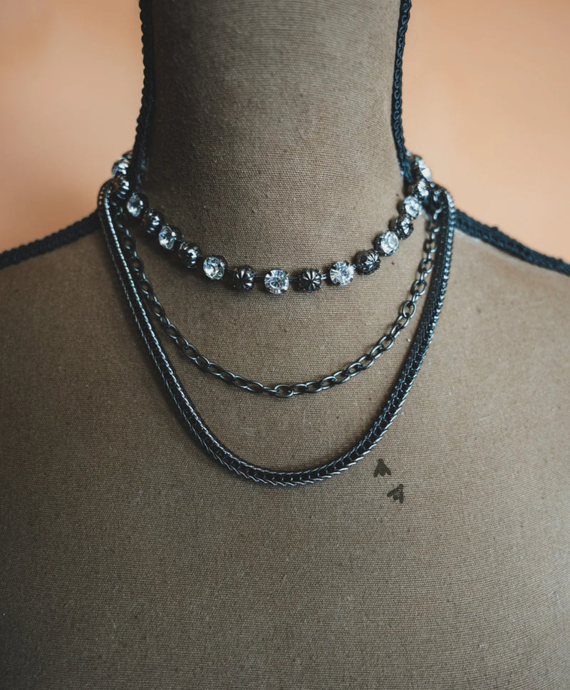Midnight Rider Layered Necklace