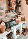Giddy Up Fringe Pillow Case
