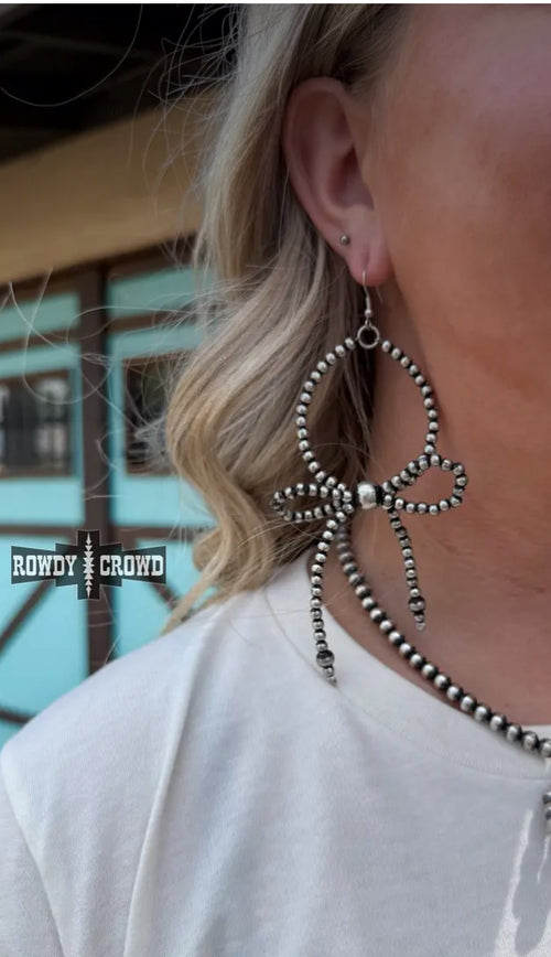 Bowen Navajo Pearl Hoop Earrings