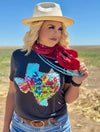 Texas Bluebonnets Top - Also in Plus Size