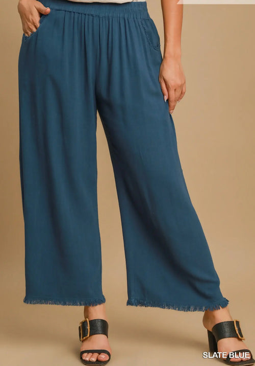My Favorite Slate Blue Pants - Also in Plus Size