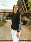 Las Vegas Boot Stitch Sleeve Top