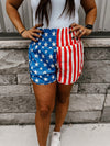 PREORDER - Flag Shorts - Also in Plus Size
