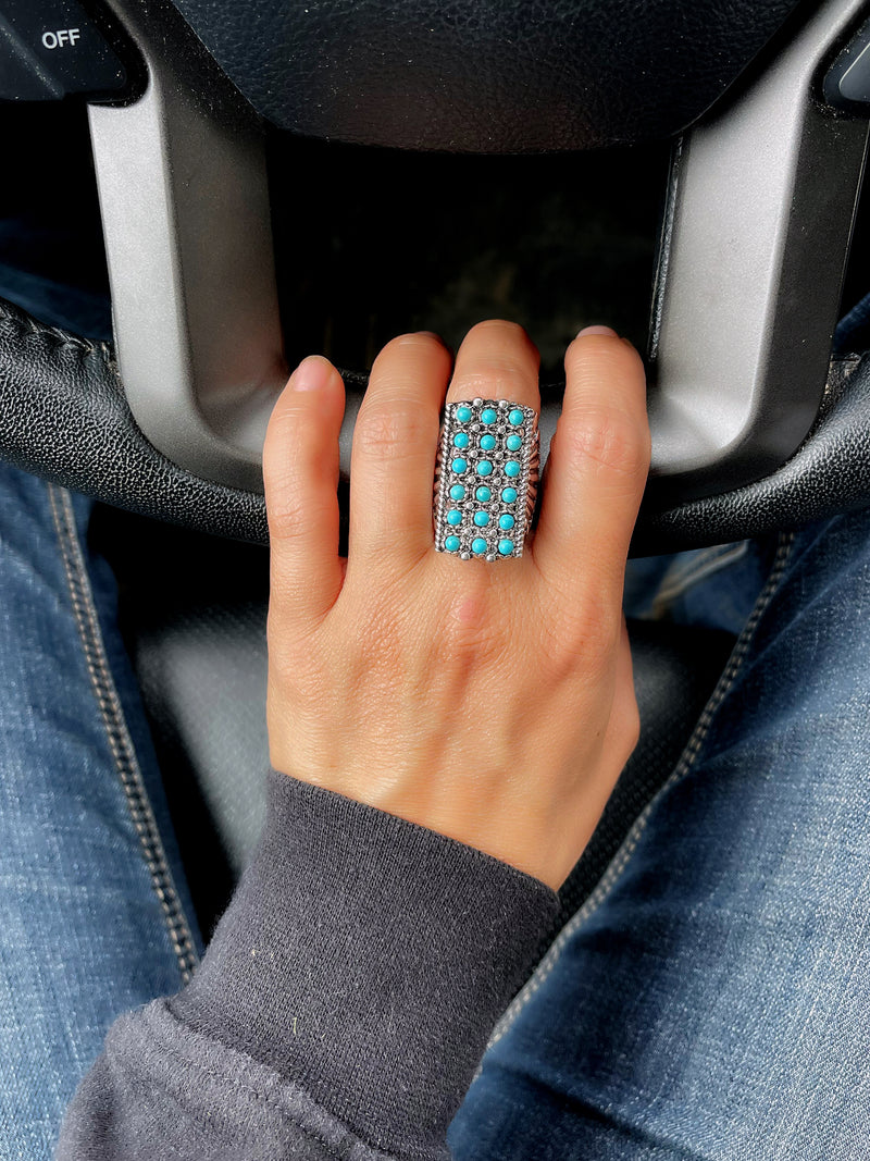 Takoda Turquoise Ring