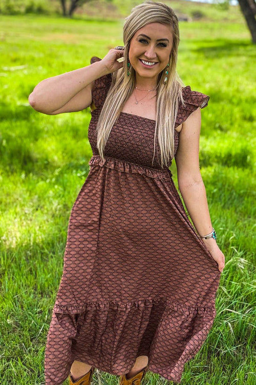 Close To Basket Weave Dress - Also in Plus Size