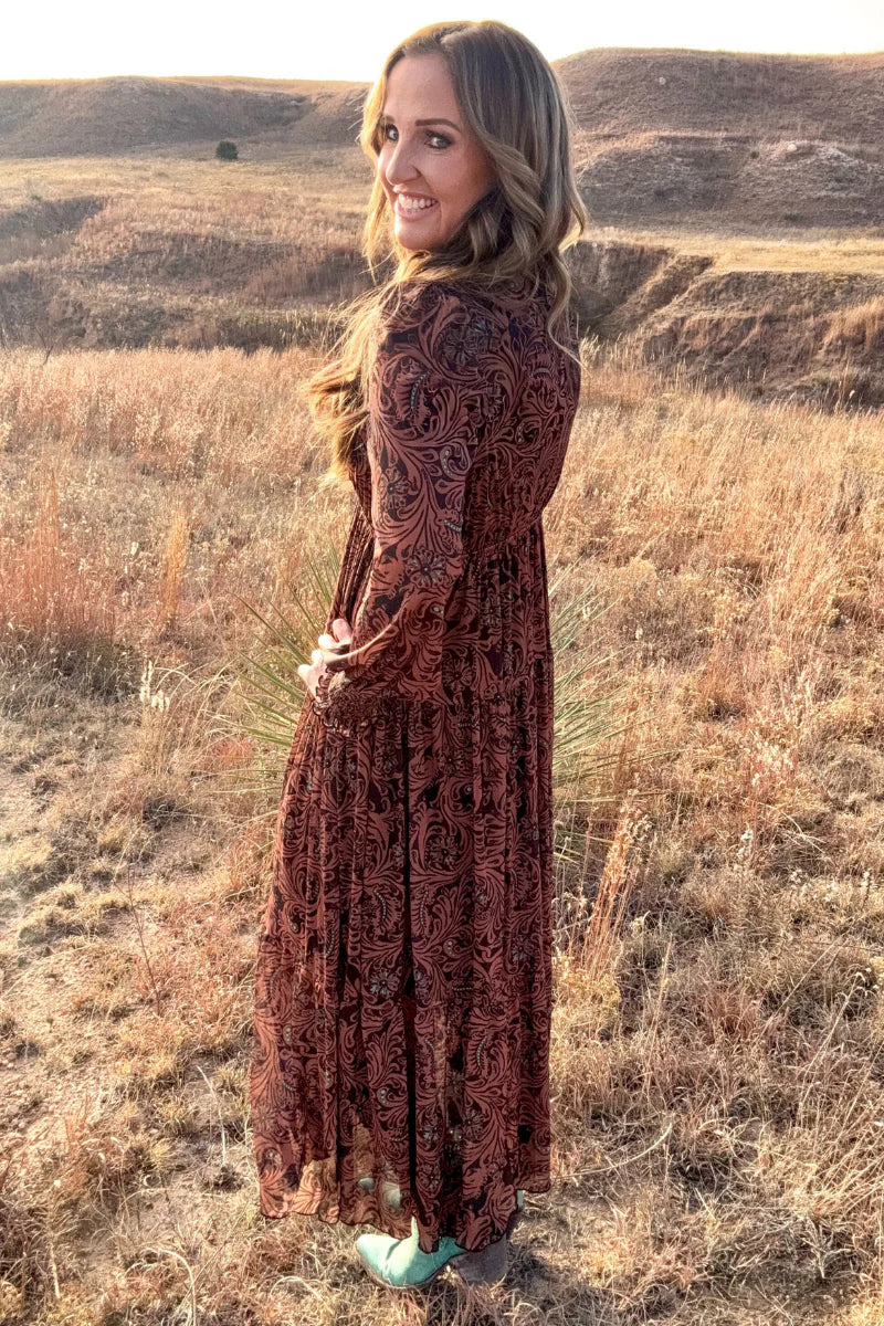 A Western Dream Tooled & Turquoise Dress - Also in Plus Size Gypsy Ranch Boutique A Western Dream Tooled & Turquoise Dress - Also in Plus Size Gypsy Ranch Boutique