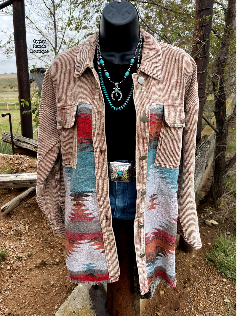 The Granger Aztec Shacket - Also in Plus Size
